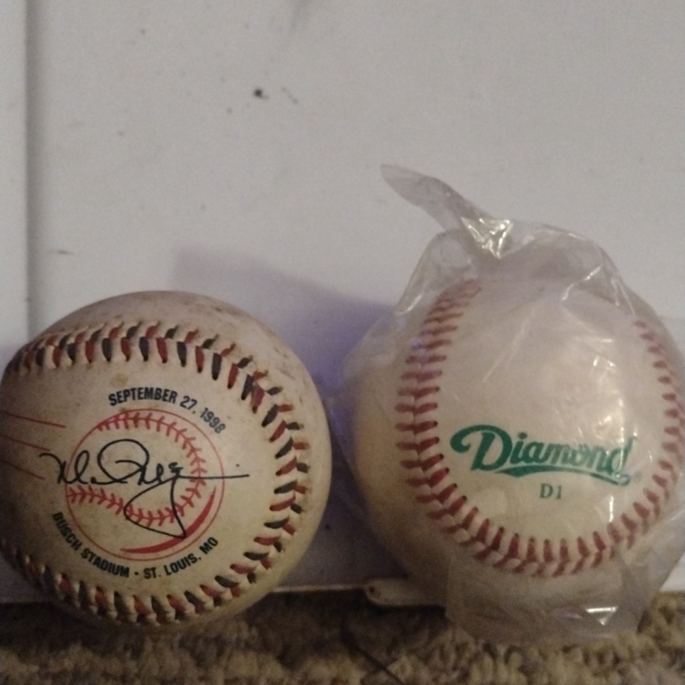 Two Baseballs - Picture 2 of 2
